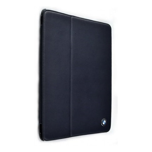 BMW Official Merchandise Leather Folio iPad 2 3 4 Case - Navy Blue 4