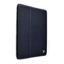 Load image into Gallery viewer, BMW Official Merchandise Leather Folio iPad 2 3 4 Case - Navy Blue 4