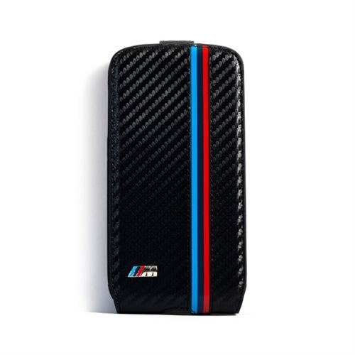 BMW M Collection Carbon Effect Flip Case Samsung Galaxy S4 - Black 1