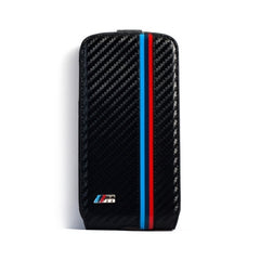 BMW M Collection Carbon Effect Flip Case Samsung Galaxy S4 - Black 1
