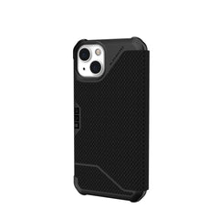 UAG Metropolis Folio Rugged Case iPhone 13 Standard 6.1 Kevlr Black