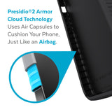 Speck Presidio 2 Grip & MagSafe Case iPhone 13 Pro Max 6.7 Black
