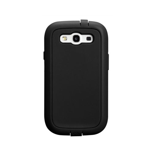 Case-Mate Phantom Case Samsung Galaxy S3 III GT- i9300 Black Extreme Protection 3