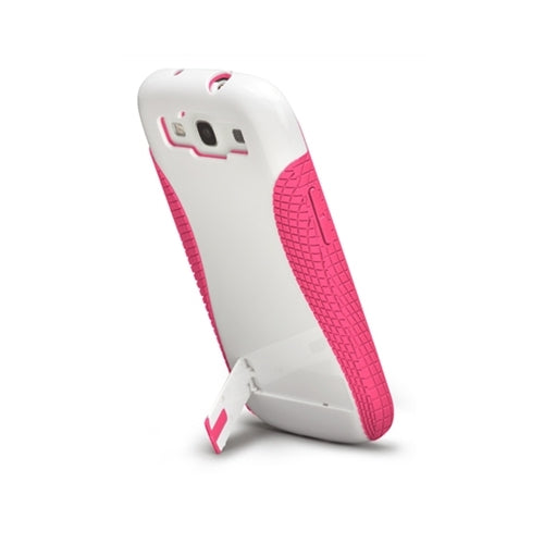 Case-Mate Pop! Case with Stand for Samsung Galaxy S3 III i9300 White Pink 2