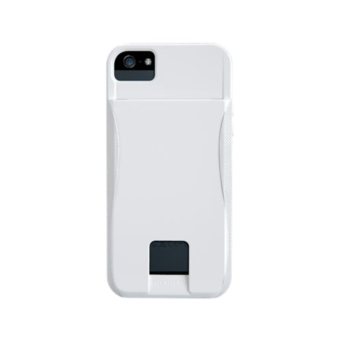 Case-Mate POP ID Case Cover for iPhone 5 with Card Slot CM022422 - White 