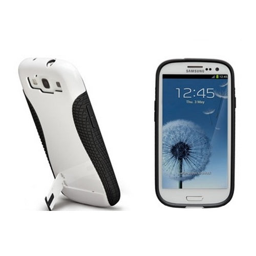 Case-Mate Pop! Case with Stand for Samsung Galaxy S3 III i9300 White Black 1