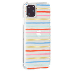 Case-Mate Rifle Paper Co Case iPhone 11 Pro / X / XS 5.8 inch - Happy Stripe 2