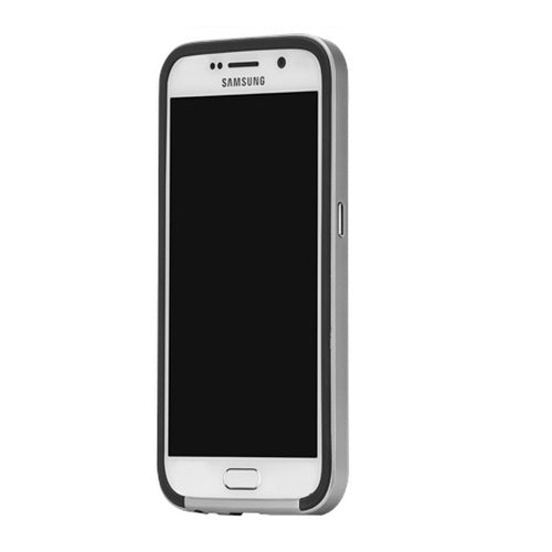 Case-Mate Slim Tough Case suits Samsung Galaxy S6 - Black / Silver 2