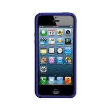 Load image into Gallery viewer, Case-Mate Snap iPhone 5 Case with Kickstand Violet Purple / Chartreuse Green 3