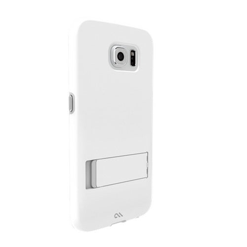 Case-Mate Tough Stand Case suits Samsung Galaxy S6 - White / Grey 2