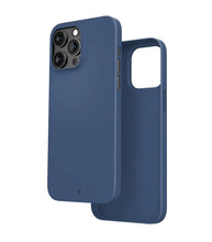 Load image into Gallery viewer, Caudabe The Veil Ultra Thin Case For iPhone 14 Pro 6.1 - STEEL BLUE