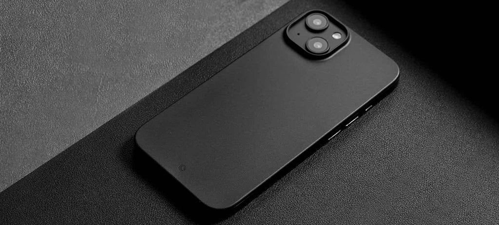 Caudabe The Veil Ultra Thin Case For iPhone 14 Standard 6.1 - STEALTH BLACK