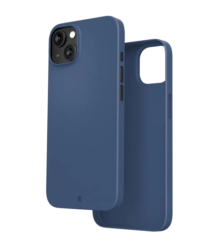 Caudabe The Veil Ultra Thin Case For iPhone 14 Standard 6.1 STEEL BL