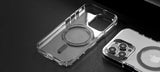 Caudabe Lucid Ultra Slim & MagSafe Case iPhone 14 Pro Max 6.7 Crystal / Charcoal
