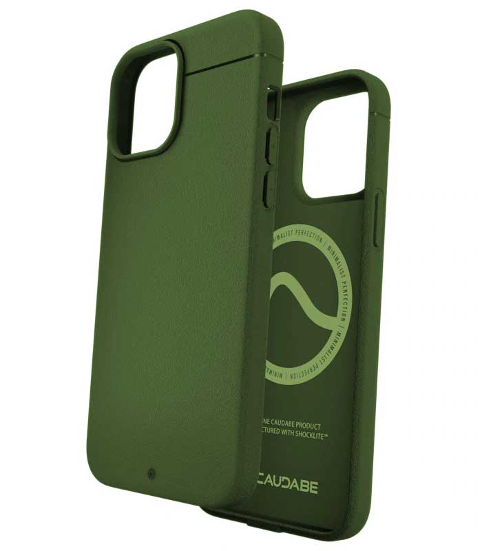 Caudabe Sheath Slim Protective Case with MagSafe iPhone 13 Pro 6.1 - Green - Mac Addict