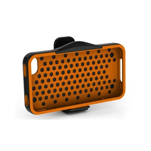 CDN Autocomb iPhone 4 / 4S Case with Car Mount Black - Orange 1