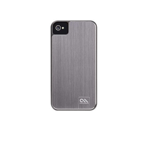 Case-Mate Barely There Brushed Aluminium iPhone 4 / 4S Silver 4