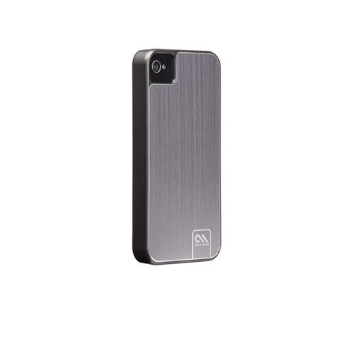 Case-Mate Barely There Brushed Aluminium iPhone 4 / 4S Silver 1