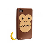 Case-Mate Bubbles Monkey Case Apple iPhone 4 / 4S Brown