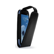 Load image into Gallery viewer, Cygnett Lavish Leather Flip Case Samsung Galaxy S3 III GT-i9300 and 4G - Black 3