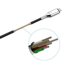 Cygnett Armoured Micro USB to USB-A Cable - Black 1m4