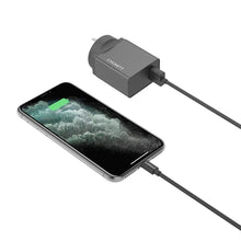 Load image into Gallery viewer, Cygnett 12W Wall Charger &amp; Lightning to USB-A Cable 2