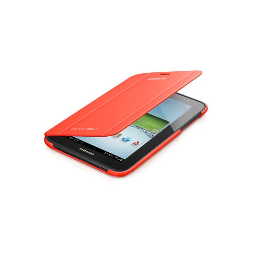 Original Samsung Galaxy Tab 2 7.0 Magnetic Book Cover Case Orange EFC-1G5SOEGSTD 3