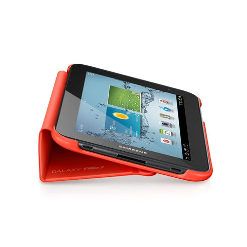 Original Samsung Galaxy Tab 2 7.0 Magnetic Book Cover Case Orange EFC-1G5SOEGSTD 4