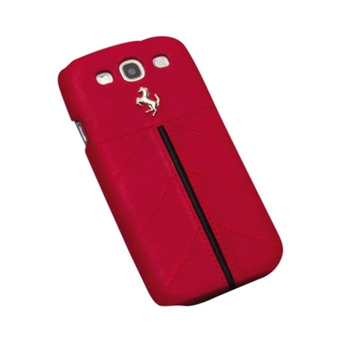 Official Ferrari California Samsung Galaxy S3 III Leather Back Case Red 2