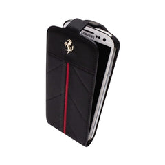 Official Ferrari California Samsung Galaxy S3 III Leather Flip Case Black 2
