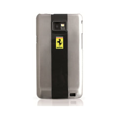 Ferrari Metallic Hard Case Samsung Galaxy S II 2 S2 Silver 1