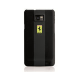 Ferrari Rubber Touch Case Samsung Galaxy S II 2 S2 Black