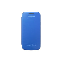 GENUINE Samsung Galaxy S4 Mini Flip Cover Case Optus Edition - Sky Blue 3