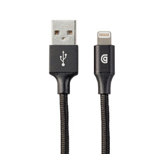 Load image into Gallery viewer, Griffin Premium Braided Lightning Apple Cable 5ft 1.5M - Black 1 3