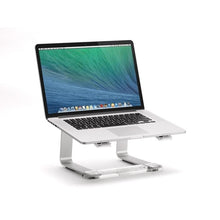 Load image into Gallery viewer, Griffin Elevator Laptop &amp; Macbook Stand - Classic Aluminum Matte Silver7