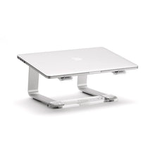 Load image into Gallery viewer, Griffin Elevator Laptop &amp; Macbook Stand - Classic Aluminum Matte Silver 3