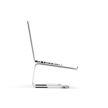 Load image into Gallery viewer, Griffin Elevator Laptop &amp; Macbook Stand - Classic Aluminum Matte Silver 2