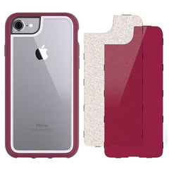 Griffin Survivor Adventure for iPhone 7 Black Cherry / Bonbon Glitter 1