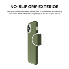 Griffin Survivor Clear Slim Protective Case iPhone 11 Pro - Green 2