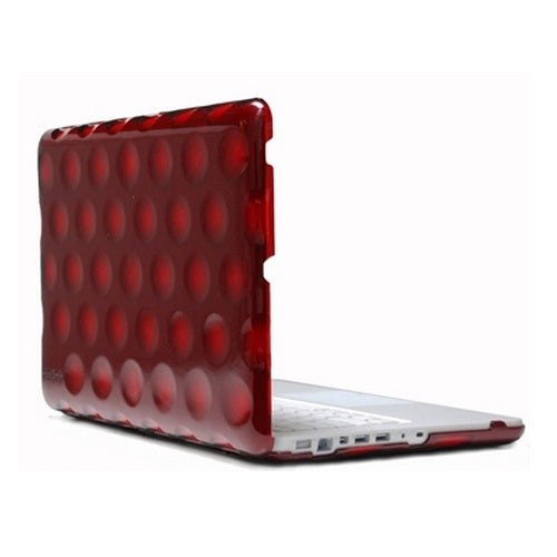 Hard Candy Bubble Shell New White MacBook 13" Unibody Red 1