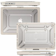 Load image into Gallery viewer, Rugged Protective &amp; Heavy Duty Case Macbook Air 13.6 M3/M2 - Clear Stone
