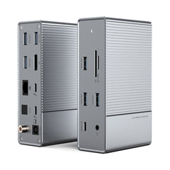 HyperDrive GEN2 16-Port Thunderbolt 3 Docking Station - Silver