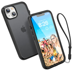 Catalyst Total Protection Waterproof Case iPhone 14 Plus 6.7 inch - Clear Black