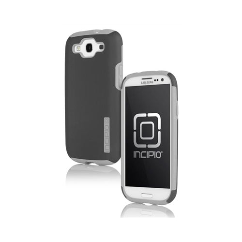 GENUINE Incipio Silicrylic Case Samsung Galaxy S3 III i9300 Dark / Light Gray 1