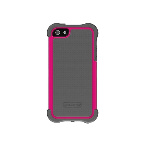 Ballistic SG Maxx Tough iPhone 5 Case with Belt Clip - Charcoal / Pink 7