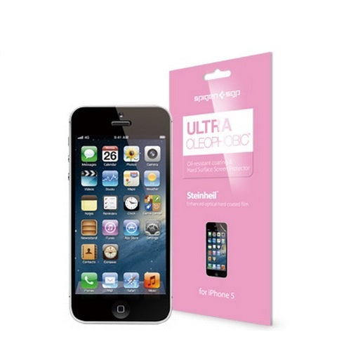 SGP Steinheil Apple iPhone 5 Screen Protector Ultra Oleophobic Film Oil Resist 1
