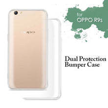 Load image into Gallery viewer, JTL Dual Protection Bumper Case for OPPO R9s - Crystal 3