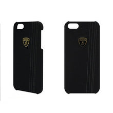 Load image into Gallery viewer, Official License Lamborghini Superleggera iPhone 5 Leather Hard Back Case Black 1