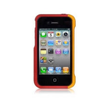 Load image into Gallery viewer, LUXA2 Alum Armor suits Apple iPhone 4 / 4S Stand Case LLHA0074-B - Red / Gold 1