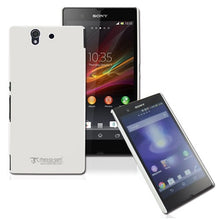 Load image into Gallery viewer, Metal-Slim Hard PC Case with UV coating for Sony Xperia Z - White 1